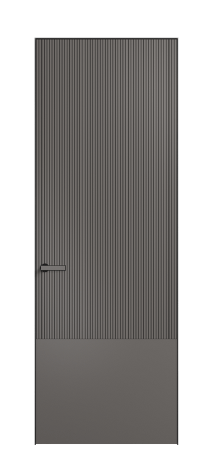 Межкомнатная дверь Вельвет АКП 8203 Матовый классический серый. Цена 70469  | Volhovec
