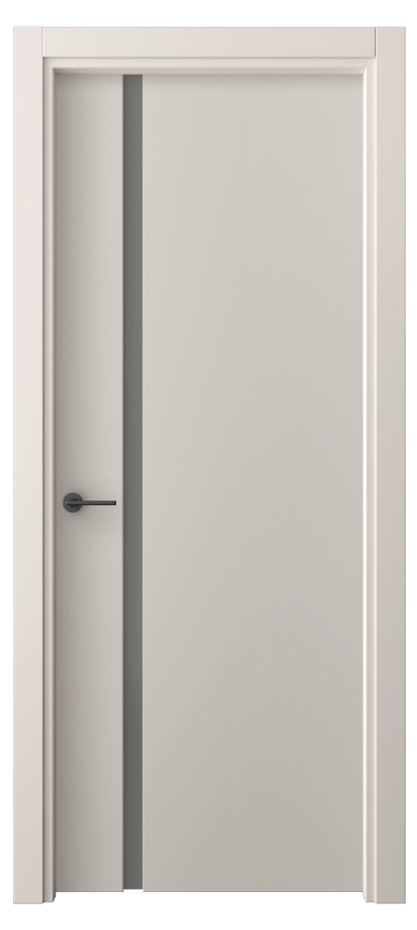 Межкомнатная дверь Фридом 4222 ПЭТ светло-серый Сатинированное серое стекло, триплекс Цена 39599 ₽ | Volhovec