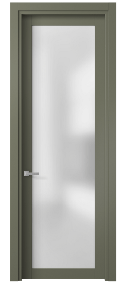 Дверь межкомнатная Планум 2102 Матовый оливковый тёмный Сатинированное стекло Гладкий наличник МОТ Цена 41924 ₽ Наличники уже входят в базовый комплект. Фабрика дверей Волховец 8 (800) 551 43 19 Межкомнатная дверь Планум 2102 Матовый оливковый тёмный Сатинированное стекло Цена 41924 ₽ | Volhovec