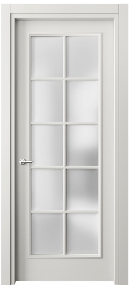 Дверь межкомнатная Париж 8102 Матовый серый Сатинированное стекло Гладкий наличник МСР Цена 61724 ₽ Наличники уже входят в базовый комплект. Фабрика дверей Волховец 8 (800) 551 43 19 Межкомнатная дверь Париж 8102 Матовый серый Сатинированное стекло Цена 61724 ₽| Volhovec