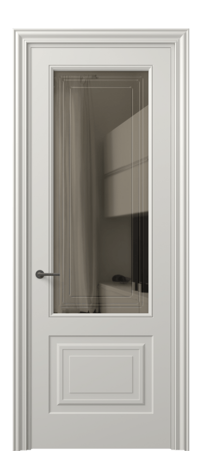 Дверь межкомнатная Маскот 8452 Матовый тёплый серый Прозрачное бронзовое стекло с гравировкой "Грани", триплекс Фигурный наличник МТСР Цена 66824 ₽ Наличники уже входят в базовый комплект. Фабрика дверей Волховец 8 (800) 551 43 19 Межкомнатная дверь Маскот 8452 Матовый тёплый серый Прозрачное бронзовое стекло с гравировкой "Грани", триплекс Цена 66824 ₽ | Volhovec