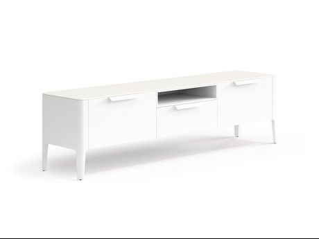 Мебель ТВ тумба Piega. Цвет Матовый светло-серый. Материал Гладкая эмаль. Коллекция ТВ тумба Piega. Фото. Мебель ТВ тумба Piega. Цвет Матовый светло-серый. Материал Гладкая эмаль. Коллекция ТВ тумба Piega. Картинка.