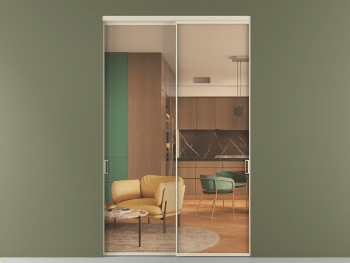 Перегородка Формато внутри проёма 2 створки АЛПР 040.01 Алюминий бежево-серый Прозрачное оранжевое стекло, триплекс. Цена 416650 ₽ 1. Полотно 2 шт. (800/2100 мм)
2. Комплект установки раздвижной системы
3. Базовый комплект фурнитуры
4.Ручка Рондо. Фабрика дверей Волховец 8 (800) 551 43 19 Перегородка Формато внутри проёма 2 створки АЛПР 040.01 Алюминий бежево-серый Прозрачное оранжевое стекло, триплекс Цена 416650 ₽ | Volhovec