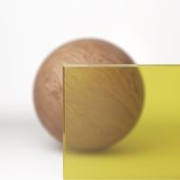 Прозрачное желтое стекло