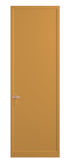 Дверь межкомнатная 7501 Пастельно-жёлтый RAL 1034. Цвет RAL Пастельно-жёлтый RAL 1034. Материал Гладкая эмаль. Коллекция Softform. Картинка.