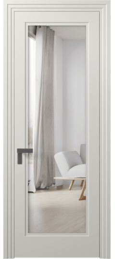 Дверь межкомнатная 8300 МСР ЗЕР ДВ. Цвет Матовый серый. Материал Гладкая эмаль. Коллекция Рокка. Картинка.