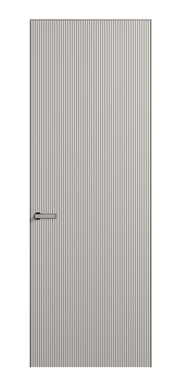 Дверь межкомнатная ПУ 8201 МПБЛ. Цвет Матовый пудровый белый. Материал Гладкая эмаль. Коллекция Вельвет. Картинка.