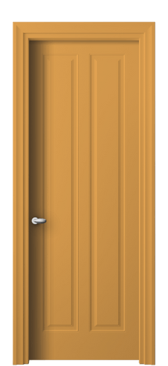 Дверь межкомнатная 8511 Пастельно-жёлтый RAL 1034. Цвет RAL Пастельно-жёлтый RAL 1034. Материал Гладкая эмаль. Коллекция Эссе. Картинка.