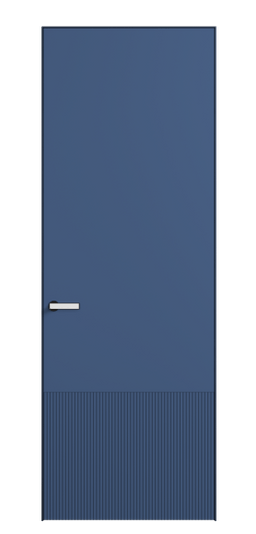 Дверь межкомнатная 8202 Отдалённо-синий RAL 5023. Цвет RAL Отдалённо-синий RAL 5023. Материал Гладкая эмаль. Коллекция Вельвет. Картинка.