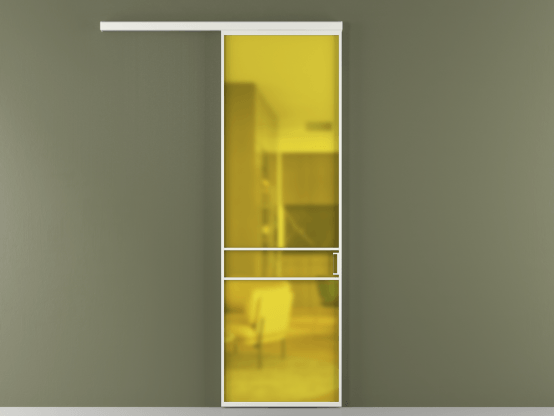 Алюминевая перегородка vd1_02_ Алюминий светло-серый Сатинированное жёлтое стекло, триплекс, 6мм. Цвет Алюминий светло-серый. Материал Алюминий в эмали. Коллекция Перегородка Формато вдоль стены 1 створка. Фото. Алюминевая перегородка vd1_02_ Алюминий светло-серый Сатинированное жёлтое стекло, триплекс, 6мм. Цвет Алюминий светло-серый. Материал Алюминий в эмали. Коллекция Перегородка Формато вдоль стены 1 створка. Картинка.