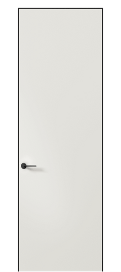 Дверь межкомнатная 0010 АКП МЖМ. Цвет Матовый жемчужный. Материал Гладкая эмаль. Коллекция Планум Про. Картинка.