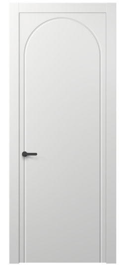 Дверь межкомнатная АКП 8647 МБЛ. Цвет Матовый белоснежный. Материал Гладкая эмаль. Коллекция Альба. Картинка.