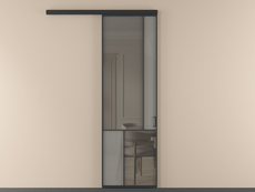 Перегородка Mosaic вдоль стены 1 створка