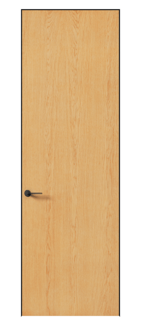 Дверь межкомнатная 0010 АКП ДЗЛМ Дуб золотой матовый. Цвет Дуб золотой матовый. Материал Шпон НатурВуд. Коллекция Планум Про. Картинка.