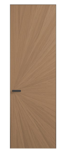 Дверь межкомнатная 0206 ДСПМР Дуб сепия матовый. Цвет Дуб сепия матовый рифт. Материал Радиальный шпон НатурВуд. Коллекция Рифт. Картинка.