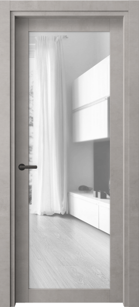 Дверь межкомнатная 2102 neo ЛСЕ ПРОЗ. Цвет Леон серебро. Материал Технофойл Ламинатин. Коллекция Нео. Картинка.