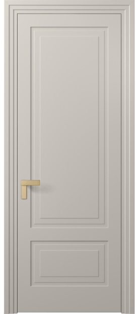 Дверь межкомнатная АКП 8341 МСБЖ Матовый светло-бежевый. Цвет Матовый светло-бежевый. Материал Гладкая эмаль. Коллекция Рокка. Картинка.